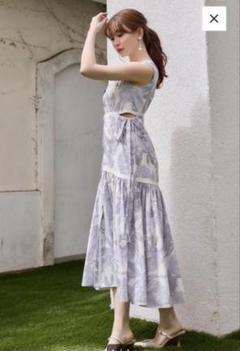 Herlipto Floral Cut-Out Long Dress - メルカリ