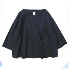 Gauze# ガーゼ コットンランダムタックプルオーバーシャツ