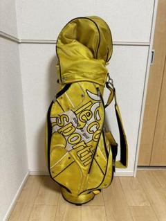 #iy le coq sportif ゴルフバッグ イエロー フード付き le coq sportif golf 【軽量/ 8.5型】スポーティデザイン