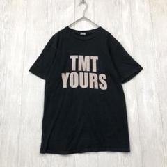 【美品】 tmt Tシャツ M ブラック シンプル 綿100%