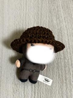 ほわぬい用　麦わら帽子風(Mサイズ)