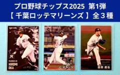 プロ野球チップス2025 第1弾【 千葉ロッテマリーンズ 】全2種セット