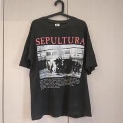 SEPULTURA Tシャツ 94年購入 Lサイズ ブラック　90s SEPULTURA Tシャツ 94年購入 Lサイズ ブラック 90s - メルカリ