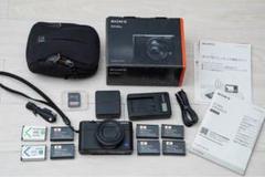純正ケース、箱・説明書・予備バッテリー付Cyber-shot DSC-RX100 SONY（ソニー） 高画質タイプデジタルカメラ 4K Cyber-shot