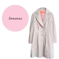 【スーナウーナ】Sunauna♡日本製♡トレンチコート♡シングル♡大人可愛い♡М