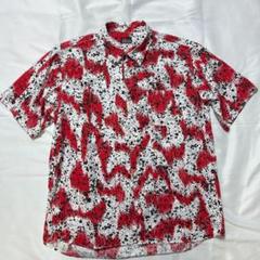 MASSES キムタク着 コットンチェックシャツ レッド Sサイズ マシス MASSES キムタク着 コットンチェックシャツ レッド Sサイズ
