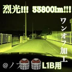 裂光シリーズ!! L1B用 33800lm ライムイエローフォグランプ