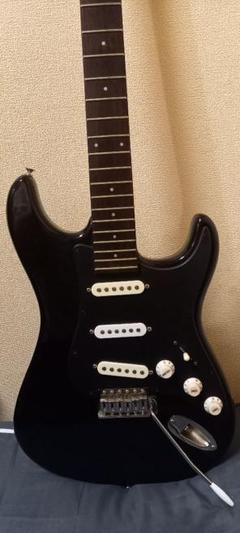 Fenderストラトキャスター(黒)改造