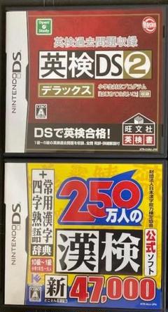 【ユリア様専用】ＤＳ「英検DS2」「漢検」2本セット