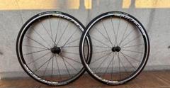 MAVIC アクシウム　リム用　前後ホイール　スプロケット、タイヤ、チューブ付き MAVIC アクシウム リム用 前後ホイール スプロケット、タイヤ
