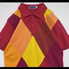 FRED PERRY フレッドペリー ポロシャツ ロゴ刺繍 パッチワーク