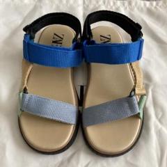 ZARA KIDS マルチカラーストラップサンダル 28