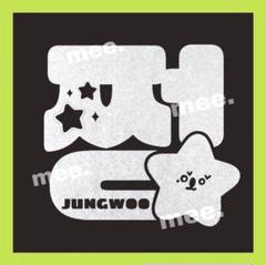 NCT ペンライト　ジョンウ ジョンウ NCT 草鈍器 ペンライト ステッカー - メルカリ