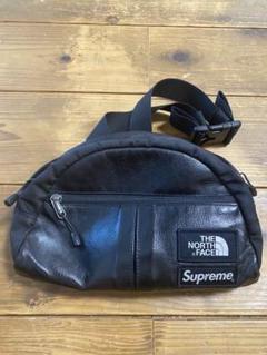 The North Face × Supreme ショルダーバッグ 紫　レザー SUPREME シュプリーム 18AW THE NORTH FACE ノースフェイス