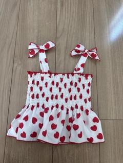 shein♡ハート柄キャミソール