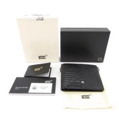超美品 モンブラン 財布 レザー リザード型押し 30-25042502