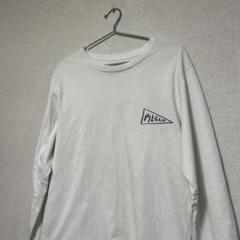 ★大人気デザイン★ pilgrim ロンt 長袖tシャツ 白　Sサイズ