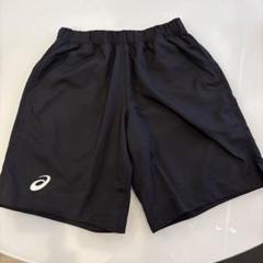 asics 黒 ハーフパンツ Sサイズ