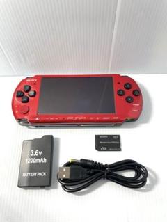 【動作品】SONY PSP-3000 レッド ブラック 本体