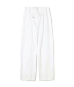 【新品】DES PRES／コットンナイロンパンツ（白）