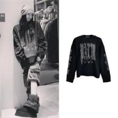 aespa ニンニン 着用 Palm Angels スウェットシャツ XL