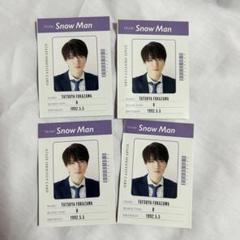 Snow Man 深澤辰哉 厚紙 社員証 メッセージカード 1枚 ③ m40631922811_1.jpg?1707657076