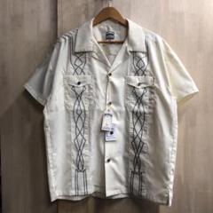 HOUSTON ヒューストン 刺繍デザインシャツ キューバシャツ オープンカラーのサムネイル
