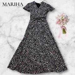 MARIHA マリハ　マドモアゼルのドレス　FLOWER FLOW 花柄　ピンク