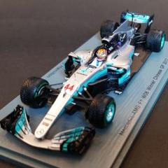 スパーク 1/43 メルセデス W08ハミルトン 2017中国 GP優勝 Mercedes F1 W08 #44 Lewis Hamilton Chinese GP 2017 4x World