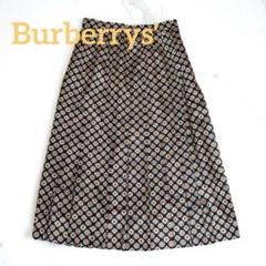 Burberrys ミモレ丈プリーツスカート Burberrys ヴィンテージ スカーフ柄 ミモレ丈プリーツスカート 5