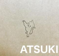 消しゴムはんこ。じゃれる猫のサムネイル