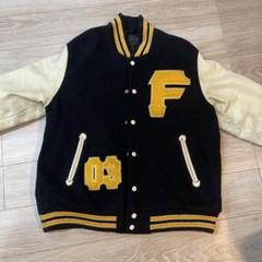 美品!FATロゴワッペンスタジャンFAT（XL） ネイビーホワイト/オーバサイズ 2025年最新】FATスタジャンの人気アイテム - メルカリ