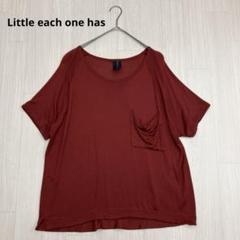★ Little each one has オーバーシルエット 半袖 Tシャツ