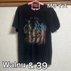 虎 アメリカ国旗 プリント Tシャツ Mサイズ