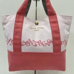●222 FRANCK MULLER フランクミュラー ハンドバッグ ピンク系