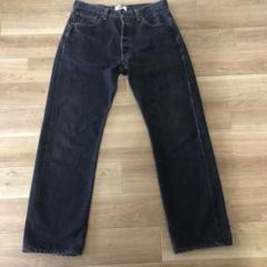 【値下げ】リーバイス501 先染めブラック　USA製　w34 90s Levis 501 Black Denim Pants USA製 