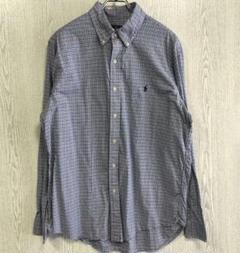 ラルフローレン ポニー刺繍ロゴ 長袖シャツ チェック XL 古着