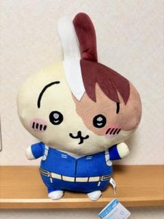 新品未開封 タグ付き うさぎ 轟焦凍 ぬいぐるみS 国内正規品 僕のヒーローアカデミア×ちいかわ マスコット（轟焦凍×うさぎ
