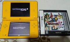 ニンテンドーDS LL 本体イエロー　ドラゴンクエストIV ソフトセット　任天堂