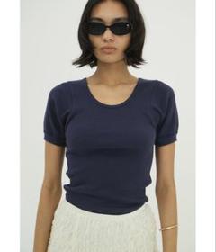 新品未使用CLANE SCOOP LINE RIB TOPS CLANE - CLANE SCOOP LINE RIB TOPSの通販 by ♡shop｜クラネ