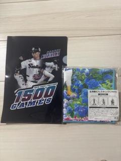 くっつくタオル　西川遥輝　1500試合出場記念クリアファイル