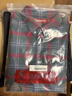 新品未使用24SSシュプリームPlaid Flannel Shirt Mのサムネイル