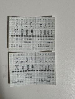 西武鉄道 期限切れ 常備普通回数券 3駅 + 硬券特急券