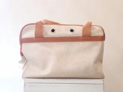 ふちゃん　エルメス　ペット用キャリーバッグ　中古 ふちゃん様専用 エルメス ペット用キャリーバッグ 中古 - メルカリ