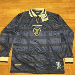 デッドストック 90s UMBRO スコットランド代表 ユニフォーム L 全商品オープニング価格 特別価格】 デッドストック 90s UMBRO