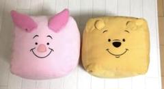 （レア？新品未使用）ディズニーランド購入☆プーさん☆ピグレット☆クッション☆2個