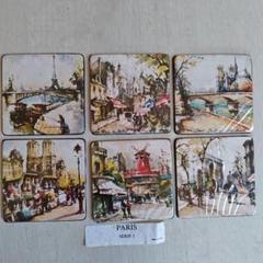 ブラジル移民画家半田知雄 風景画 フレーム付き