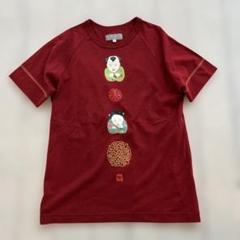 powder パウダー　下迫秀樹　ワンピース　絹　鯉　ピンクハウス 美品 powder パウダー 下迫秀樹 チャイナロングワンピース