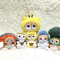 【新品】モフサンド ミツバチにゃん BIGぬいぐるみ +他ミニ5点　タグ付き