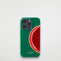 kate spade iPhone 14 フレキシブルケース スイカデザイン kate spade iPhone 14 フレキシブルケース スイカデザイン